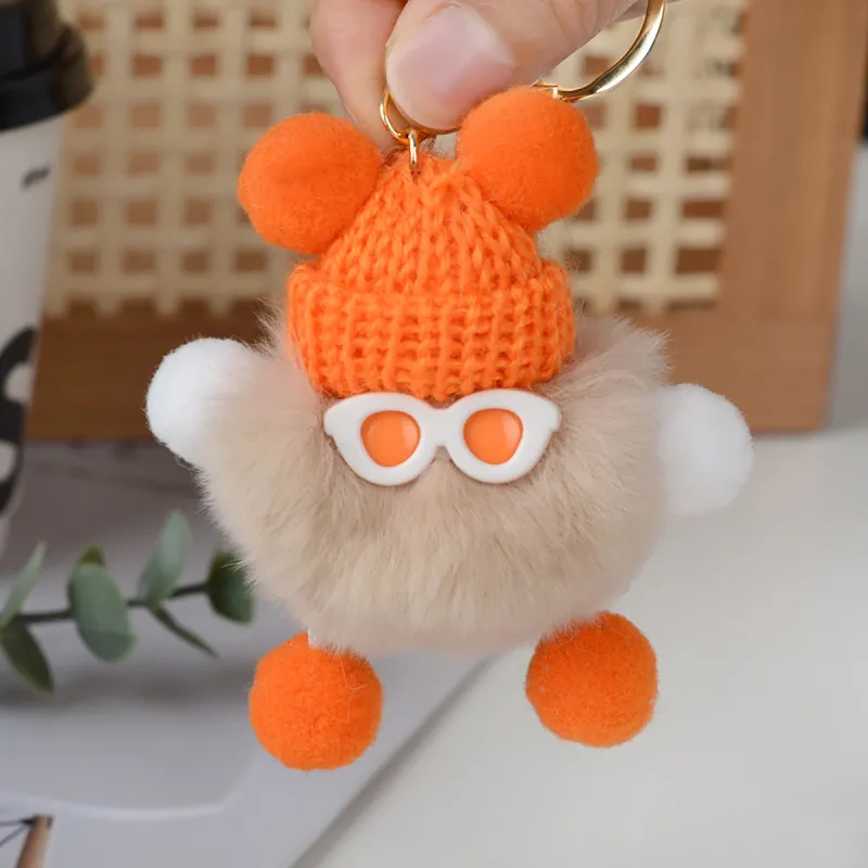 ZANC Plush Pendants Unisex Multicolor-3