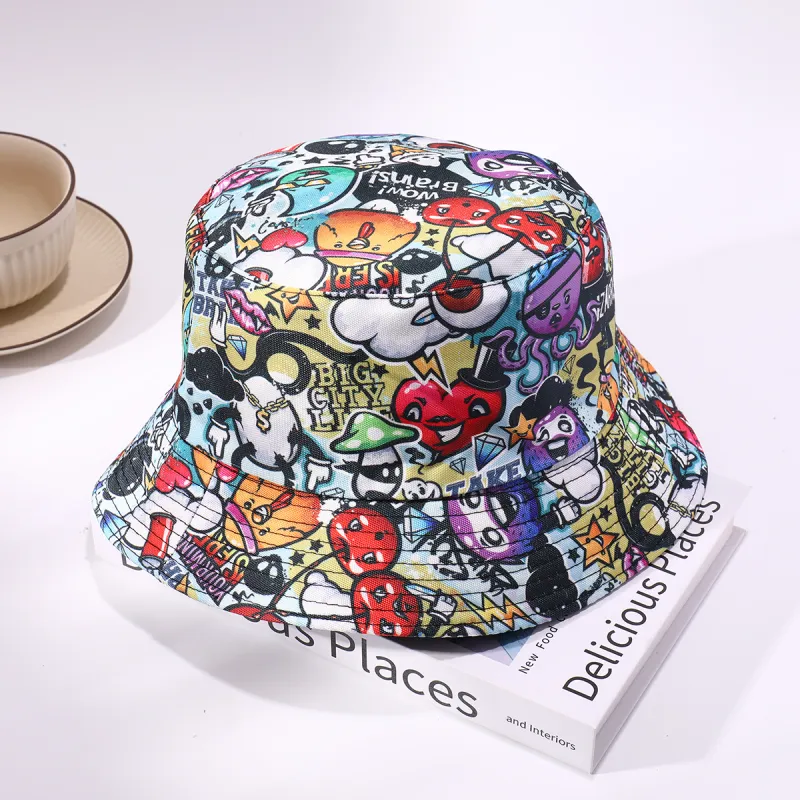 ZANC Polyester Bucket Hats Unisex-4