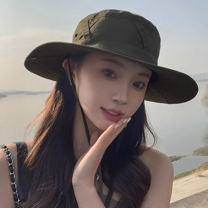ZANC Polyester Sun Protection Hats Unisex-4