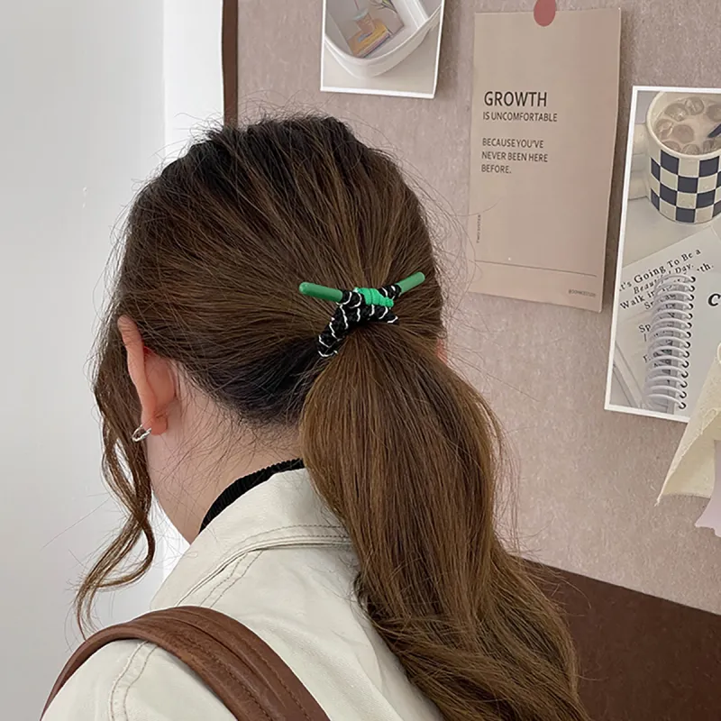 ZANC Rubber Band Hair Ties Women's-15