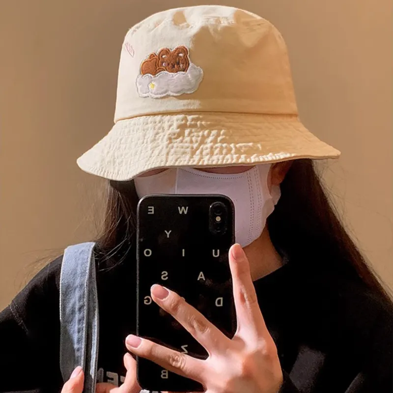 ZANC Polyester Bucket Hats Unisex-8