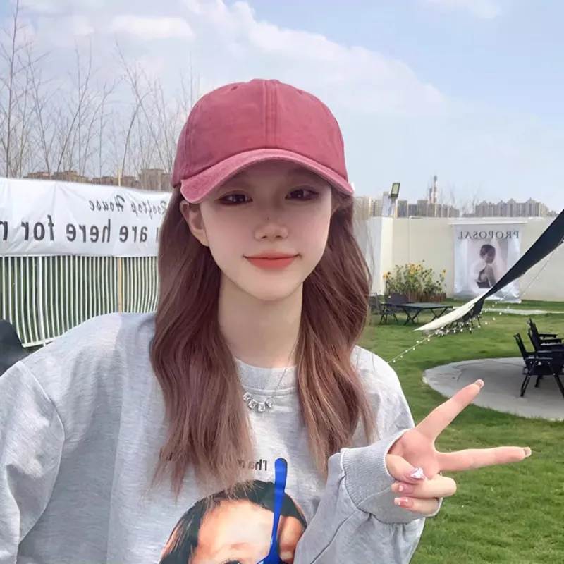Ai Jiawei Cotton Baseball Caps Unisex Multiple Colors-2