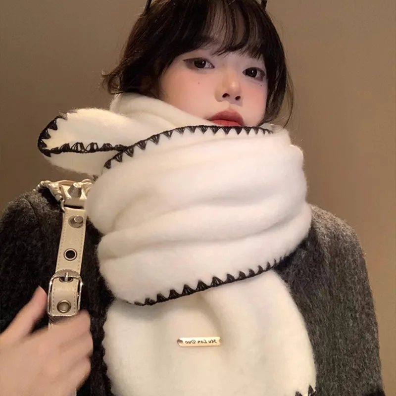 ZANC Knit Scarves Unisex-1