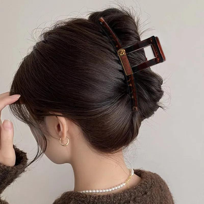 ZANC Acrylic Hair Clips Women's-6