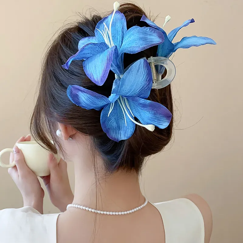ZANC Acrylic Hair Clips Women's-6