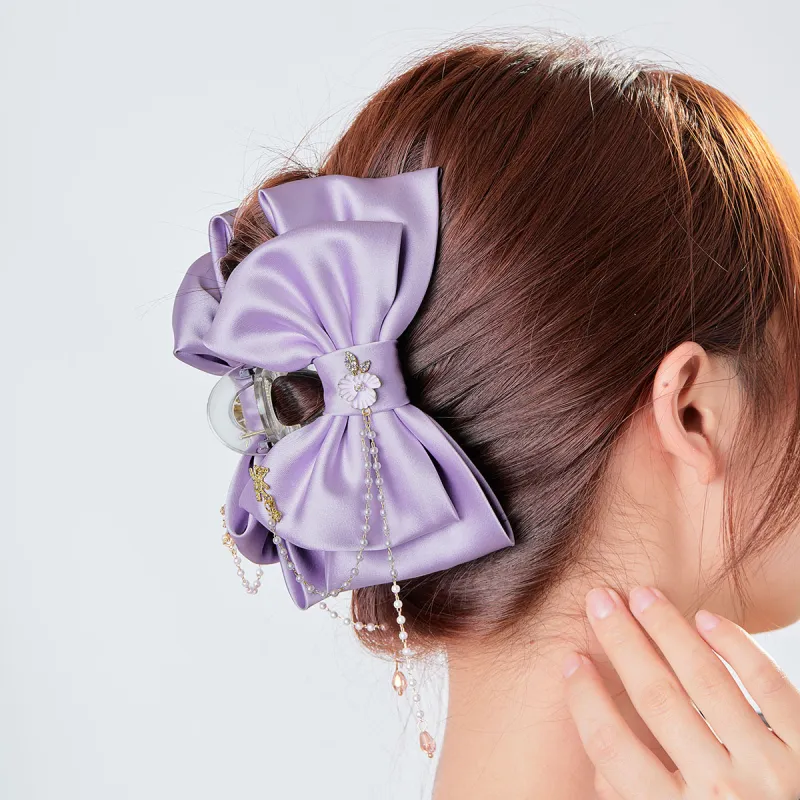 ZANC Acrylic Hair Clips Women's Multiple Colors-3