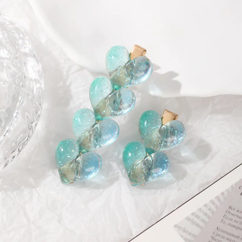 ZANC Acrylic Hair Clips Women's-1