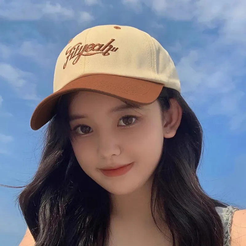 ZANC Cotton Baseball Caps Unisex Multiple Colors-3