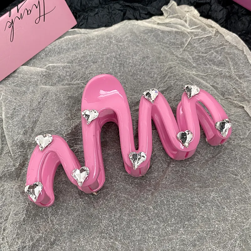 ZANC Acrylic Hair Clips Women's-7