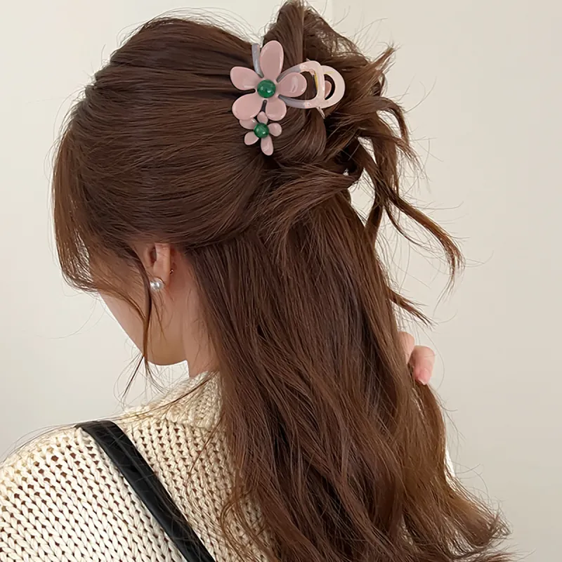 ZANC Acrylic Hair Clips Women's-4