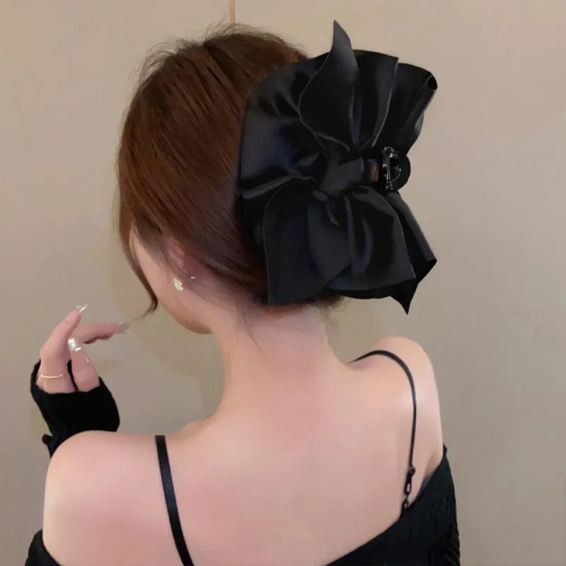 ZANC Acrylic Satin Hair Clips Women's-7