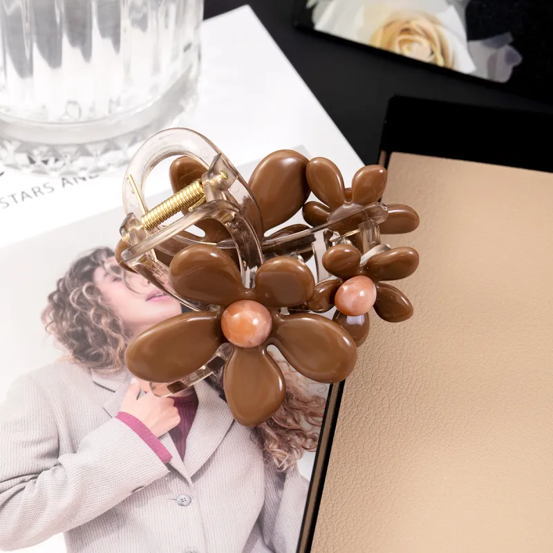 ZANC Acrylic Hair Clips Women's-12