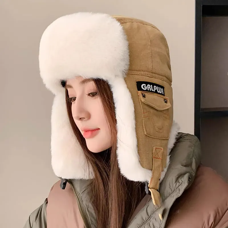 ZANC Polyester Trapper Hats Unisex Multiple Colors-14