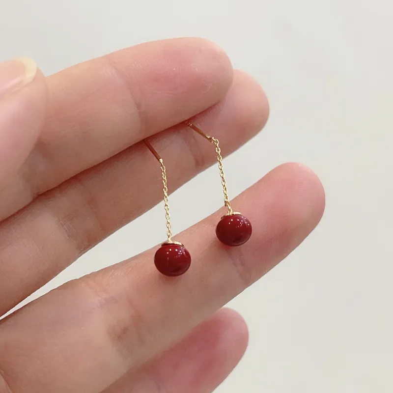ZANC Alloy Faux Pearl Drop Earrings Women's-8