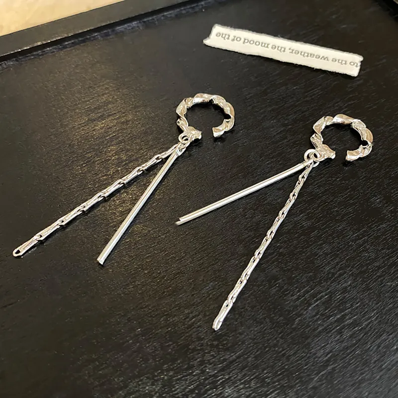 ZANC Alloy Clip On Earrings Women's-6
