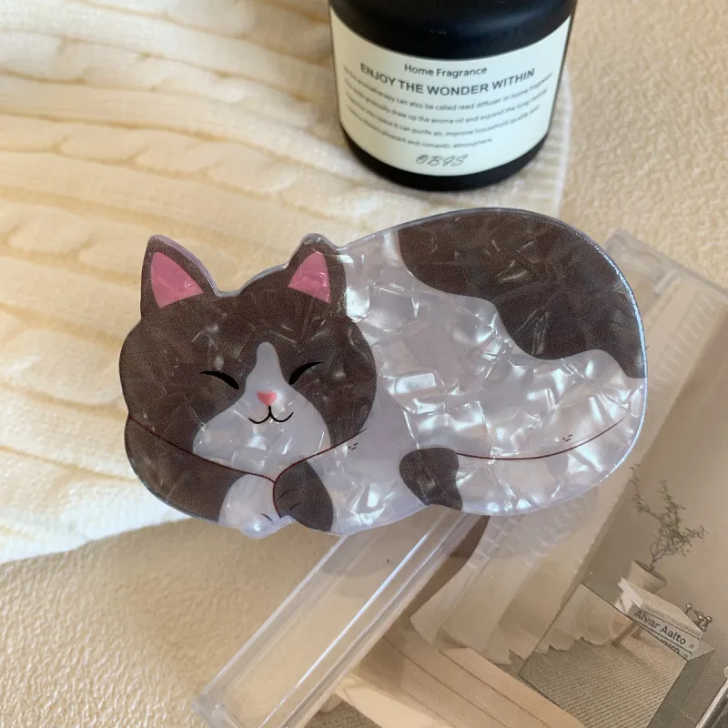 ZANC Acrylic Hair Clips Women's-3