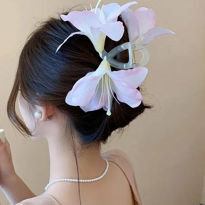 ZANC Acrylic Hair Clips Women's-2