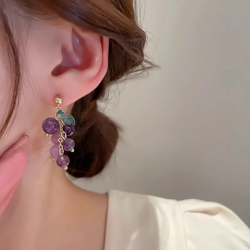 ZANC Alloy, Acrylic Earrings Women's-5
