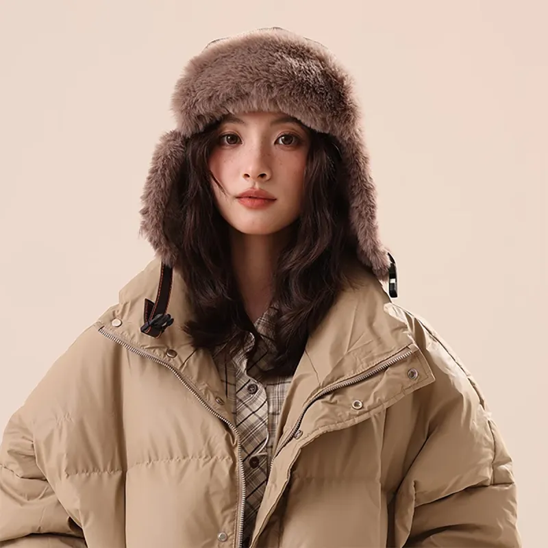 ZANC Polyester Trapper Hats Unisex Multiple Colors-2