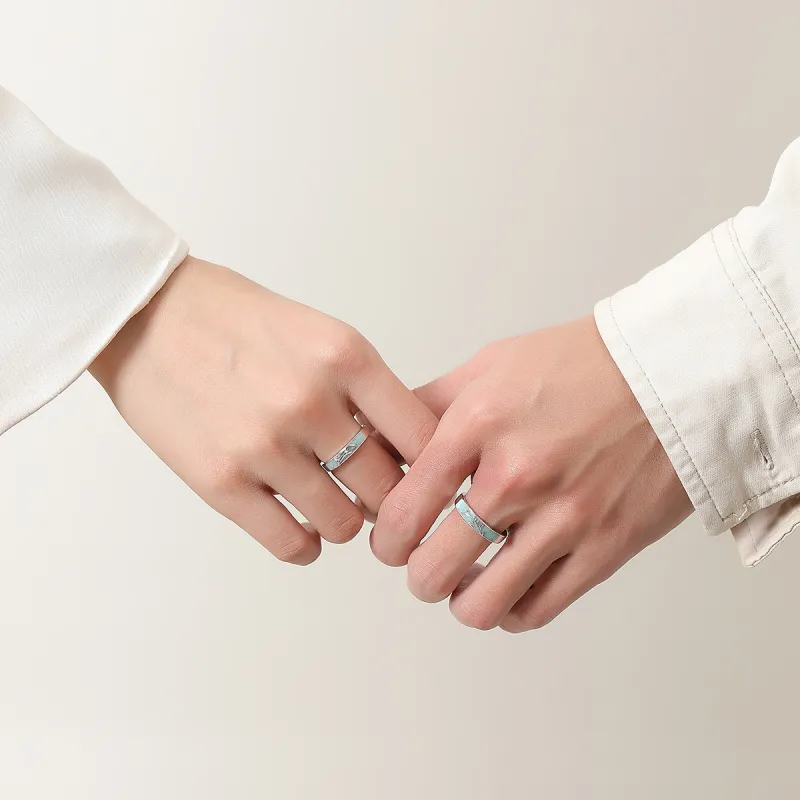 ZANC 925 Sterling Silver Rings Unisex-5