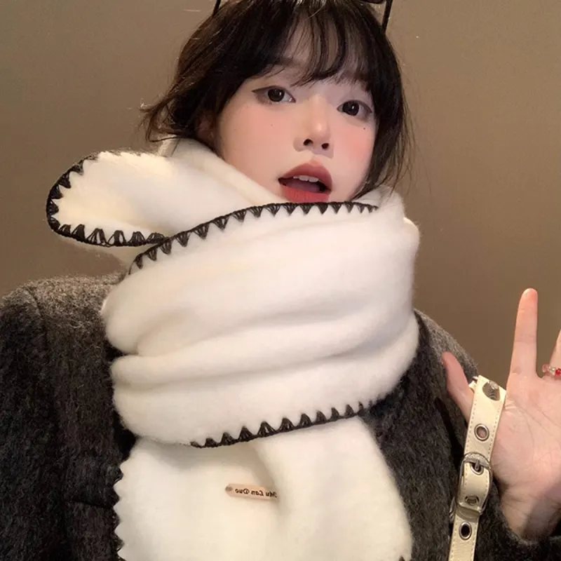 ZANC Knit Scarves Unisex-2