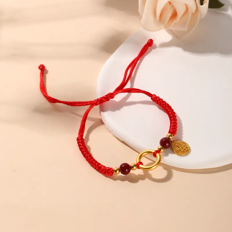 ZANC Alloy Rope Bracelets Unisex-1