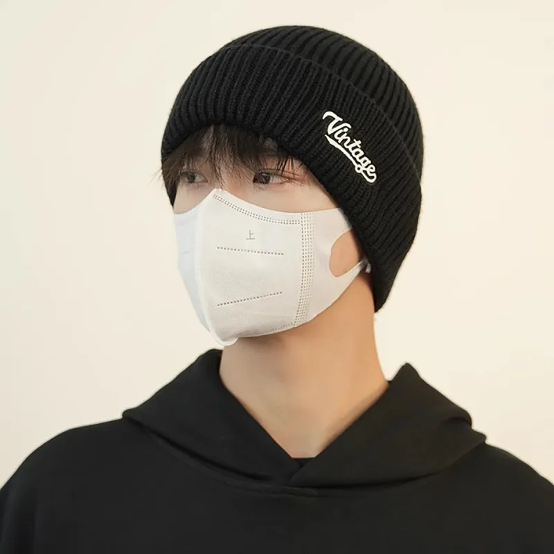 ZANC Polyester Knitted Hat Unisex Multiple Colors-3