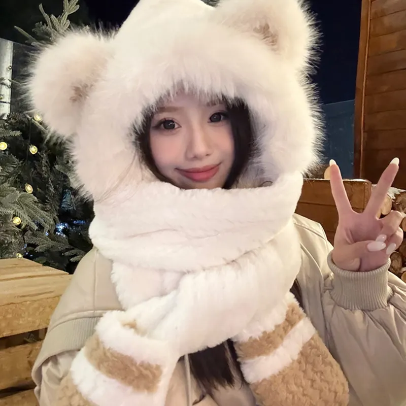 ZANC Polyester Beanies Unisex Multiple Colors-6