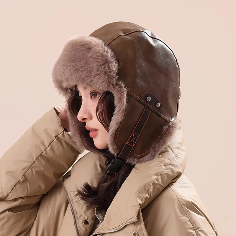 ZANC Polyester Trapper Hats Unisex Multiple Colors-6