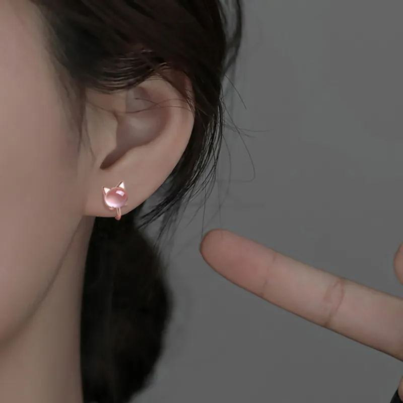 ZANC Alloy Clip On Earrings Women's-3