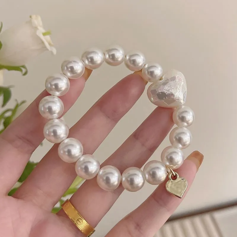 ZANC Faux Pearl Hair Tie Women's-3