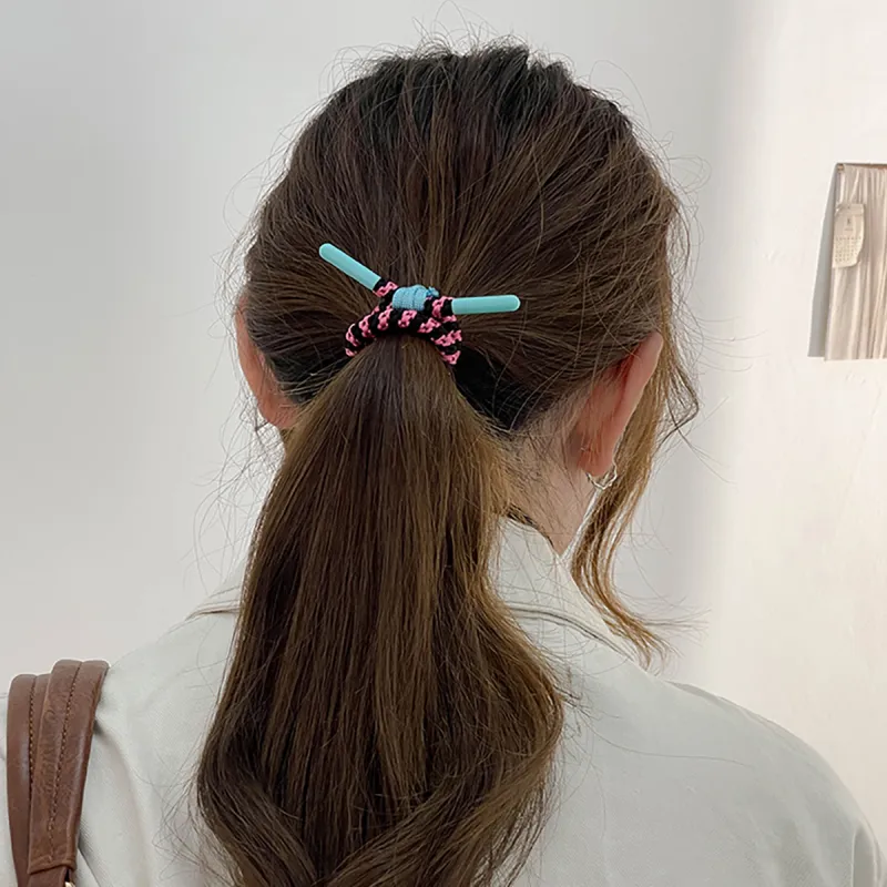 ZANC Rubber Band Hair Ties Women's-7