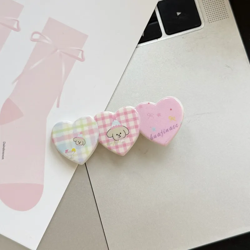 ZANC Acrylic Hair Clips Women's-1
