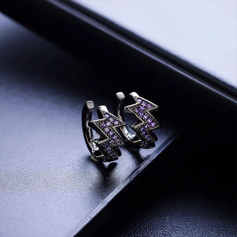 ZANC Alloy Clip On Earrings Unisex-9
