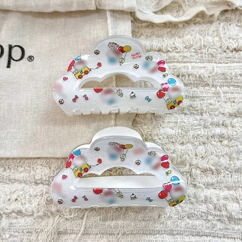 ZANC Acrylic Hair Clips Women's-4