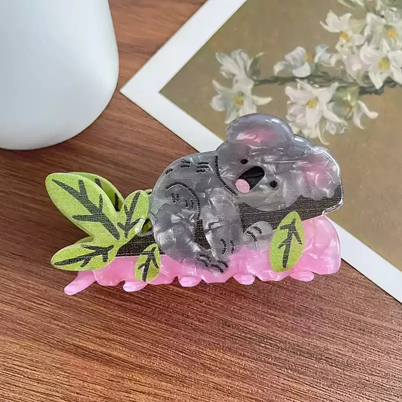ZANC Acrylic Hair Clips Women's-2