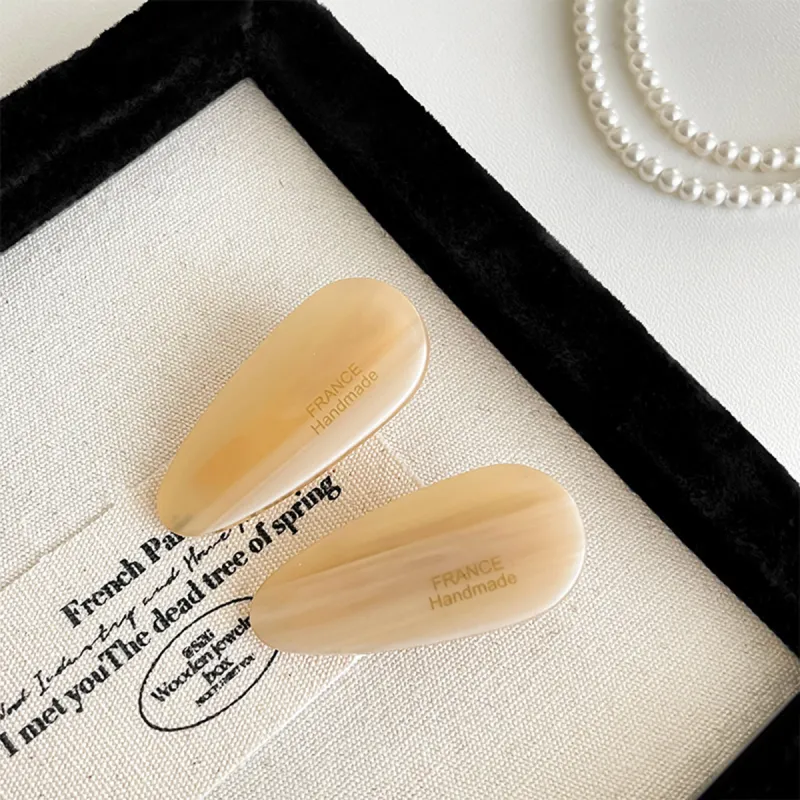 ZANC Acrylic Hair Clips Women's-1