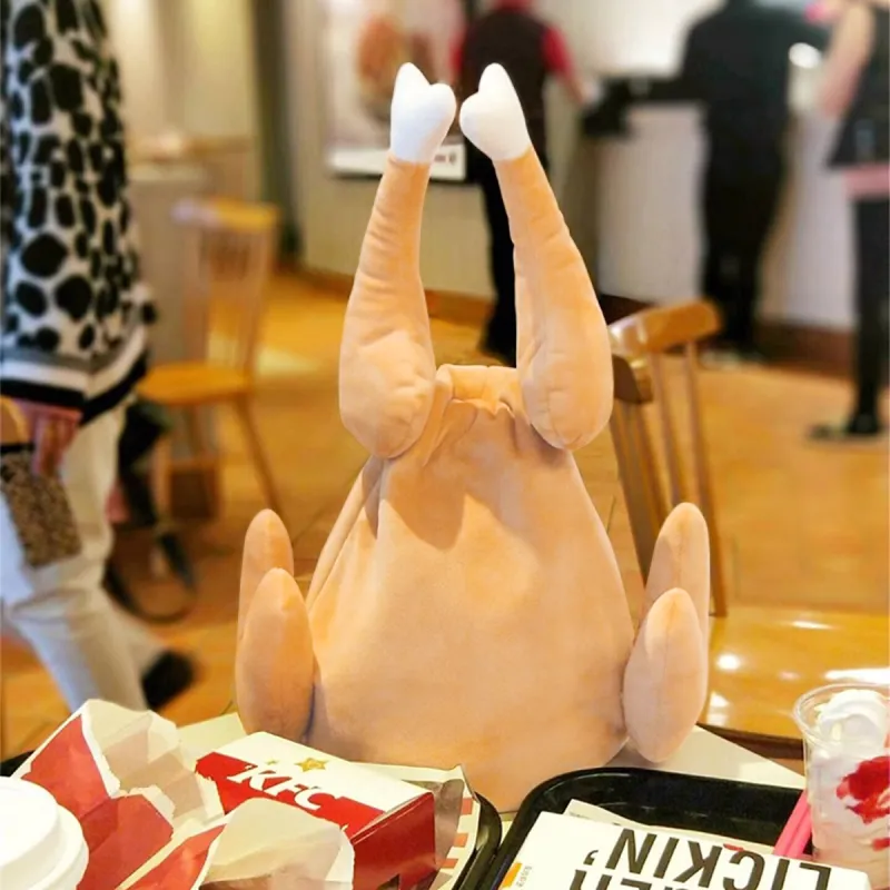 ZANC Polyester Chicken Leg Hat Unisex-2