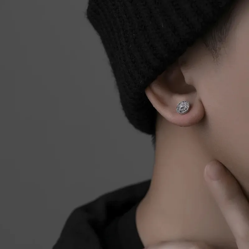 ZWU Stud Earrings Unisex-6