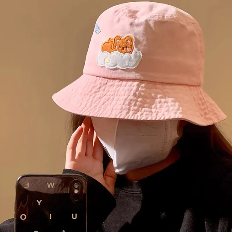 ZANC Polyester Bucket Hats Unisex-4