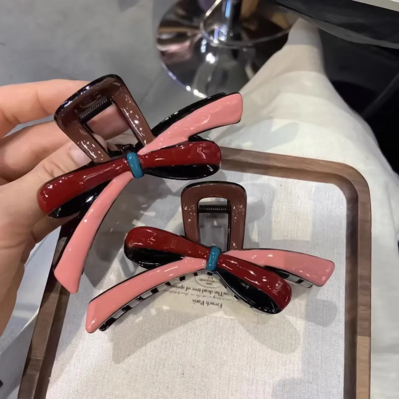 ZANC Acrylic Hair Clips Women's-3