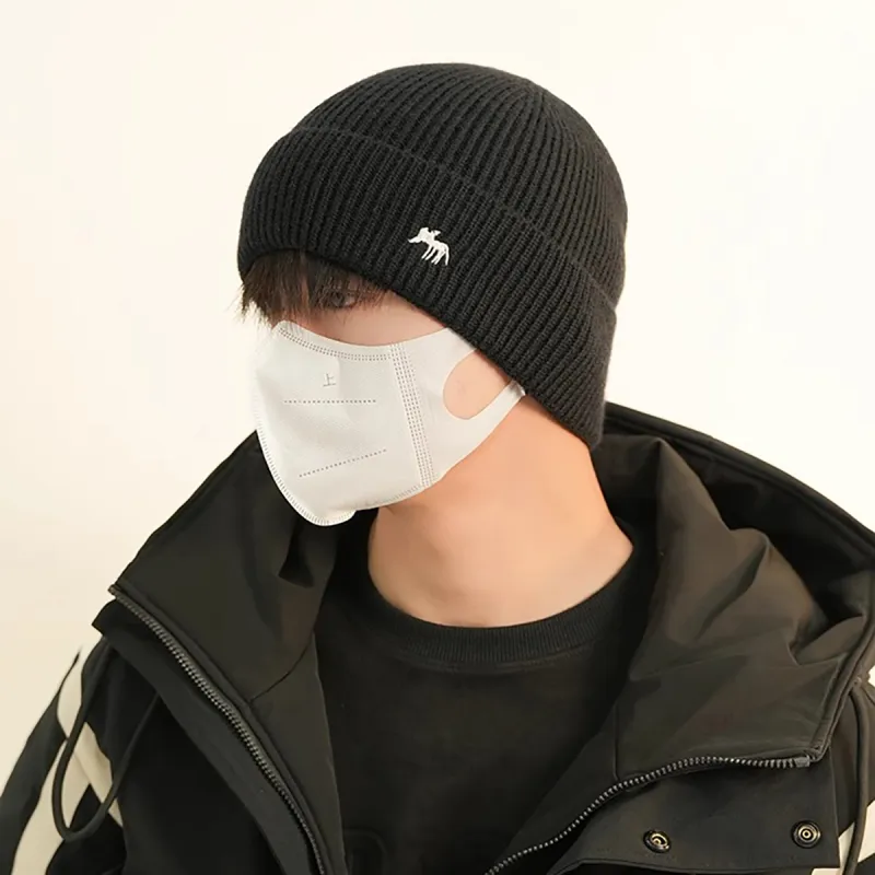 ZANC Polyester Beanies Unisex Multiple Colors-2