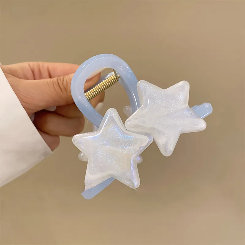 ZANC Acrylic Hair Clips Women's-2