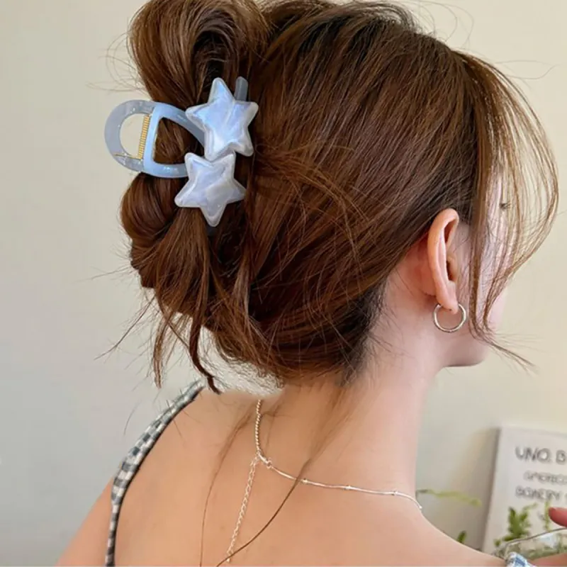 ZANC Acrylic Hair Clips Women's-6