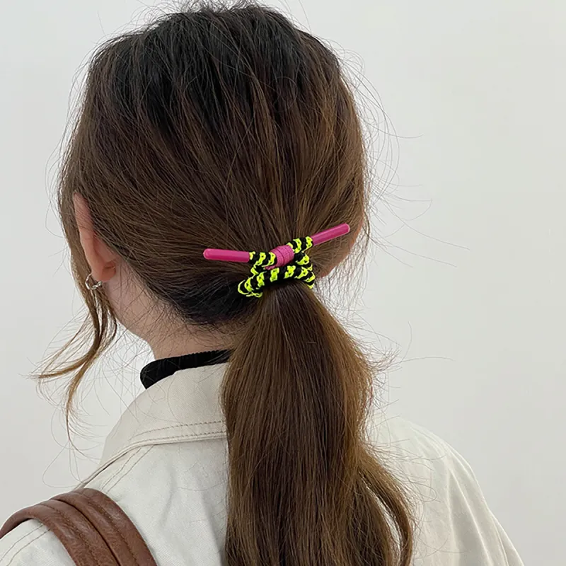 ZANC Rubber Band Hair Ties Women's-11