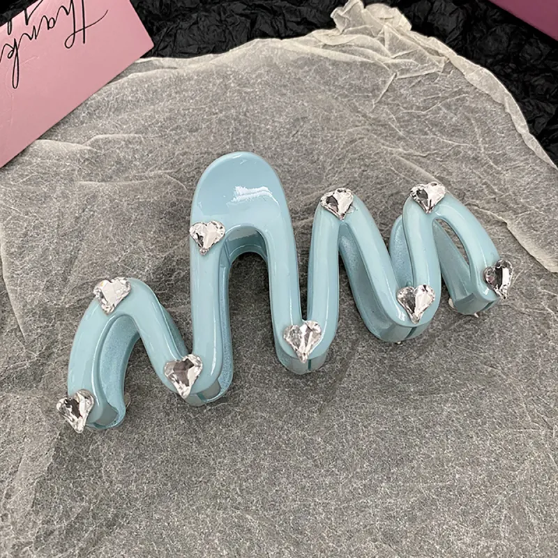ZANC Acrylic Hair Clips Women's-2