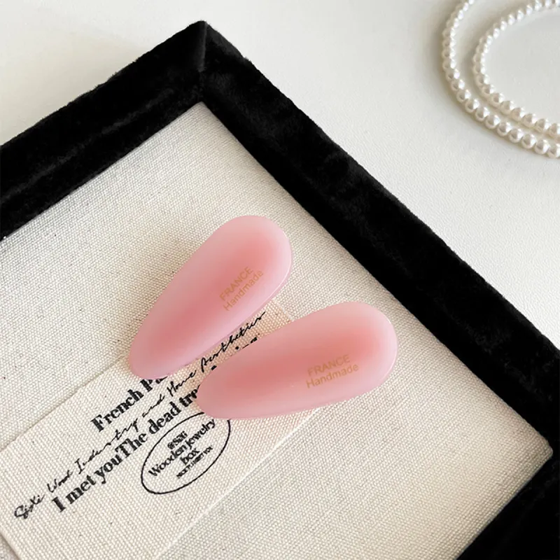 ZANC Acrylic Hair Clips Women's-5