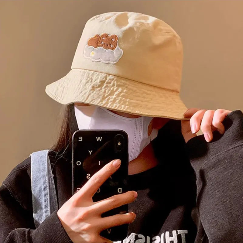ZANC Polyester Bucket Hats Unisex-9