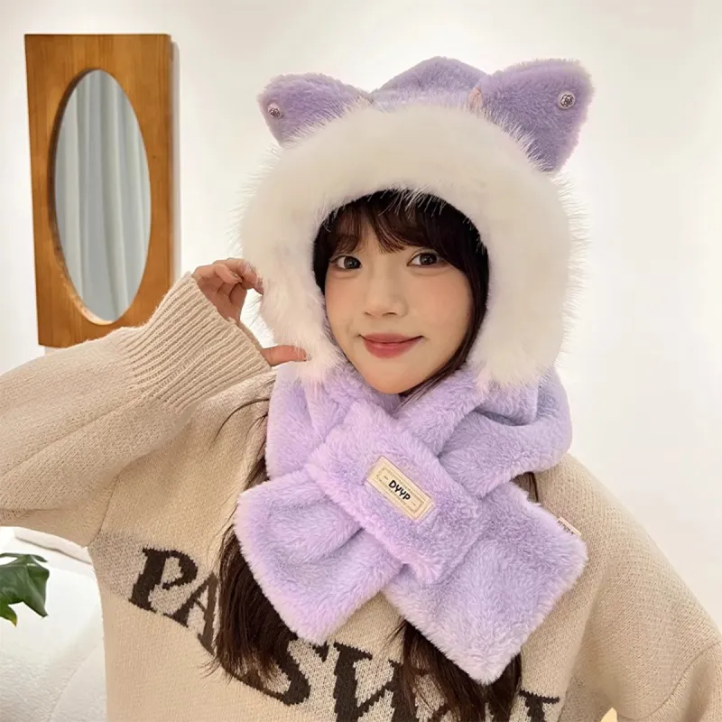 ZANC Polyester Beanies Unisex Multiple Colors-3
