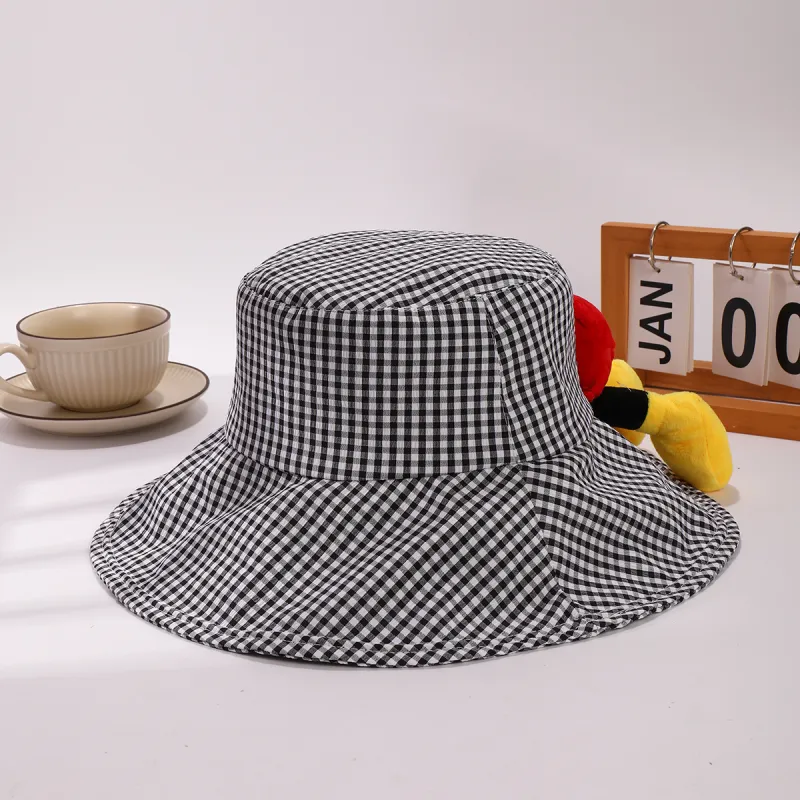 ZANC Polyester Bucket Hats Unisex-12